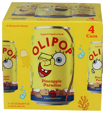 *LIMITED* Pineapple Paradise Soda - 4 PK