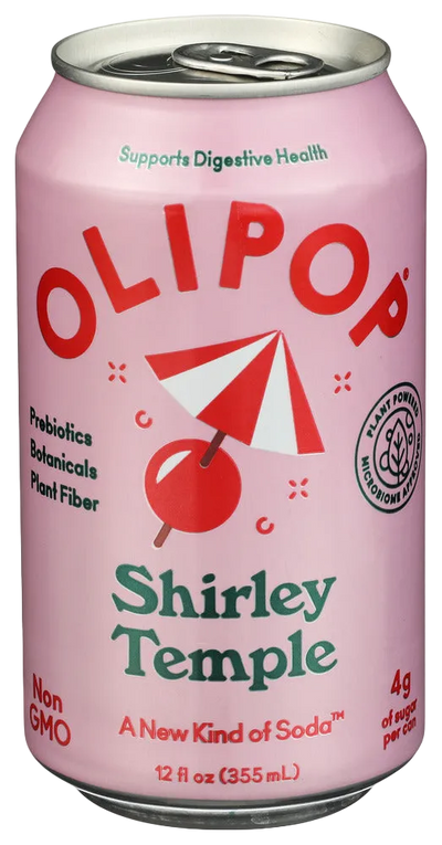 Olipop Shirley Temple Sparkling Tonic - 12 FO