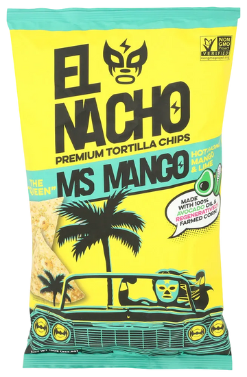 El Nacho Ms Mango Tortilla Chips - 10 OZ