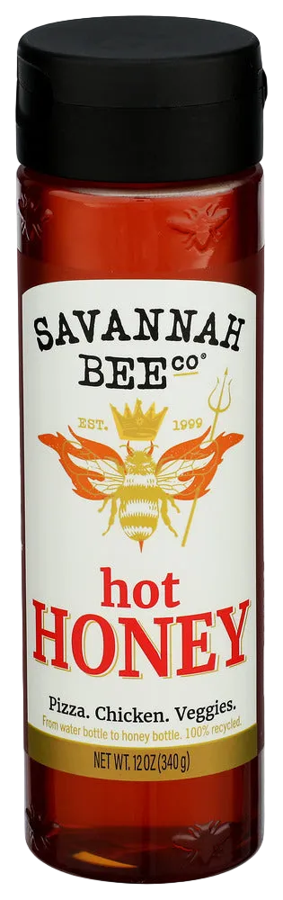 Savannah Bee Co Hot Honey Squeeze - 12 OZ