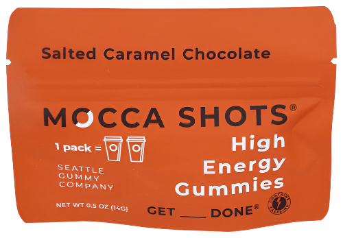 Salted Caramel Chocolate Energy Gummies - 2 PK