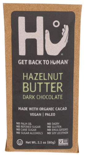 Organic Hazelnut Butter Dark Chocolate Bar - 2.1 OZ