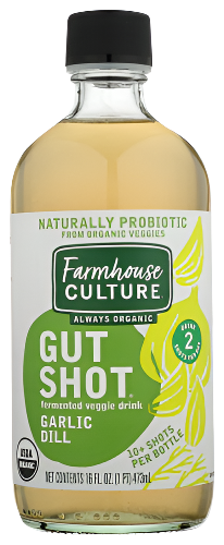 Organic Garlic Dill Gut Shot - 16 FO