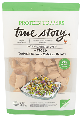 Diced Teriyaki Sesame Chicken Breast - 6 OZ