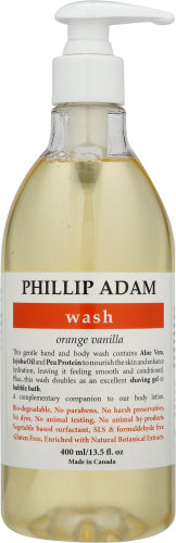 Phillip Adam Orange Vanilla Hand & Body Wash - 13.5 OZ