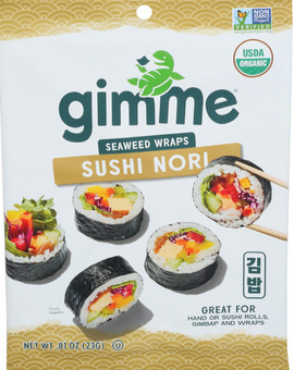 Organic Sushi Nori Seaweed Wraps - 0.81 OZ