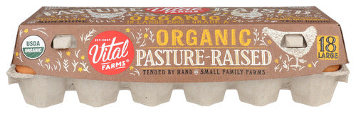 Organic Pasture Raised Eggs - 18 Ct