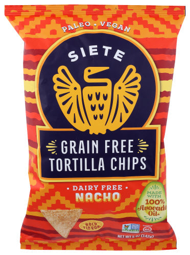 Nacho Grain Free Tortilla Chips, 4 OZ