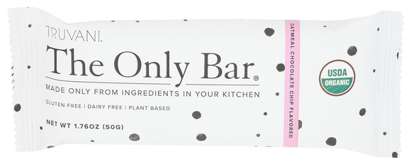 Truvani Oatmeal Chocolate Chip Bar - 1.76 OZ