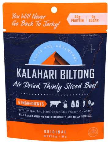 Kalahari Biltong Original - 2 OZ