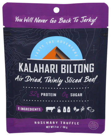 Biltong Rosemary Truffle Air Dried Beef - 2 OZ