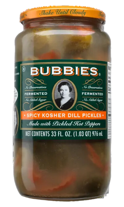 Spicy Kosher Dill Pickles - 33 OZ