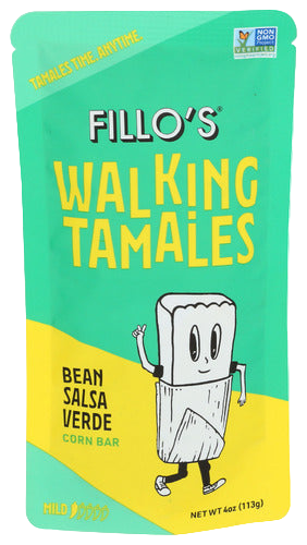Fillo's Bean Salsa Verde Tamale - 4 OZ