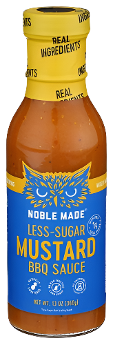 Noble Made Mustard BBQ Sauce - 12 FO