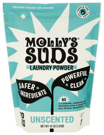 Molly's Unscented Laundry Powder - 47 OZ
