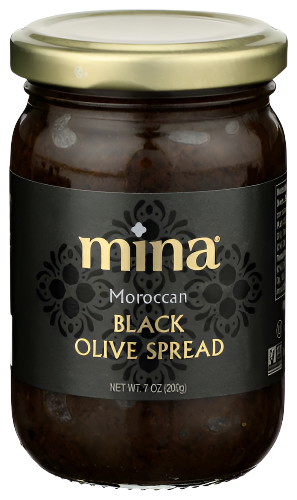 Mina Black Olive Spread - 7 OZ