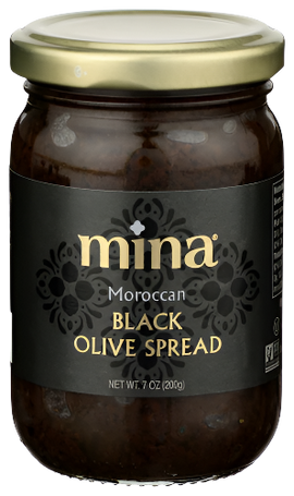 Mina Black Olive Spread - 7 OZ