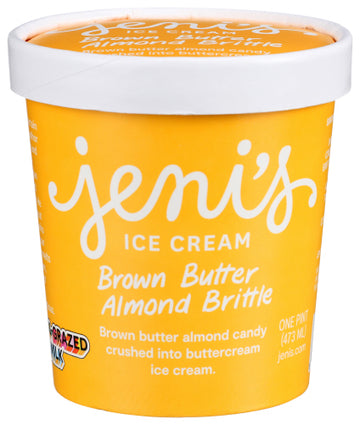 Brown Butter Almond Brittle Ice Cream - 16 OZ