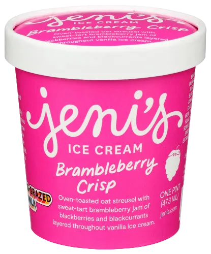 Brambleberry Crisp Ice Cream - 16 OZ