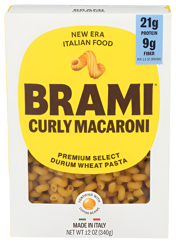 Brami Curly Macaroni Pasta - 12 OZ