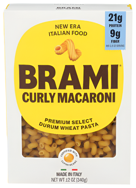 Brami Curly Macaroni Pasta - 12 OZ