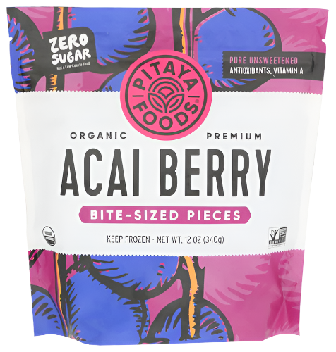 Organic Acai Berry Frozen Fruit  - 12 OZ