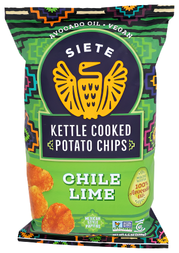 Siete Chile Lime Potato Chips - 5.5 OZ