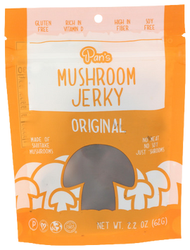 Pans Original Mushroom Jerky - 2.2 OZ