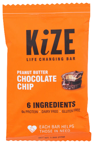 Kize Peanut Butter Chocolate Chip Bar - 1.5 OZ