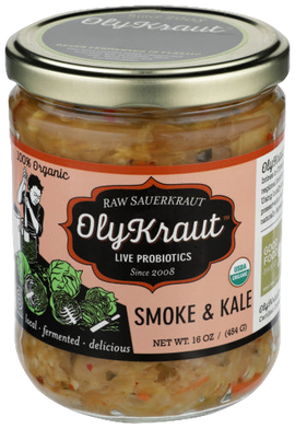 Olykraut Smoke & Kale Sauerkraut - 16 OZ