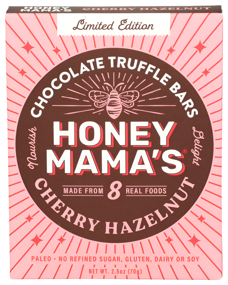 Cherry Hazelnut Chocolate Truffle Bar - 2.5 OZ