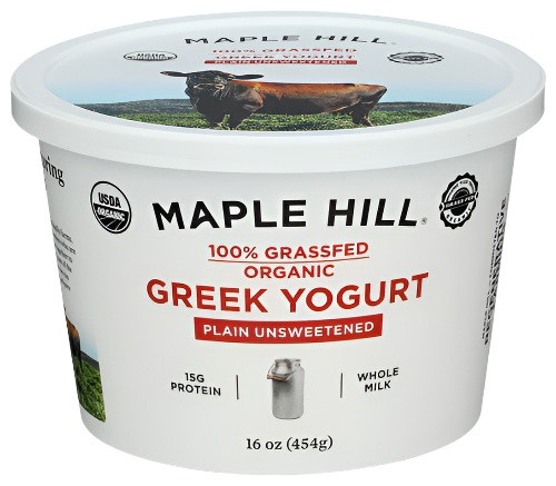 Organic Grassfed Plain Greek Yogurt - 16 FO