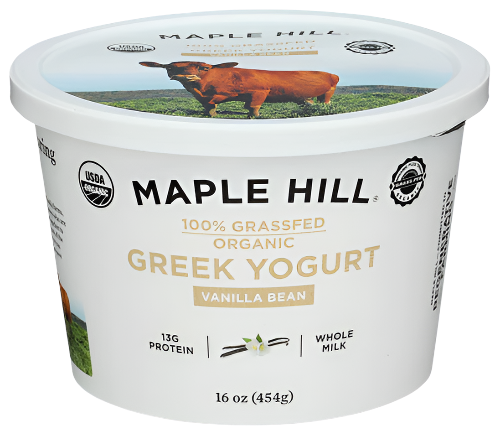 Organic Grassfed Vanilla Greek Yogurt - 16 FO