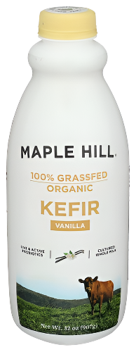 Maple Hill Creamery Grassfed Organic Vanilla Kefir - 32 FO