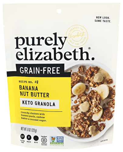 Grain Free Banana Nut Butter Granola - 8 OZ