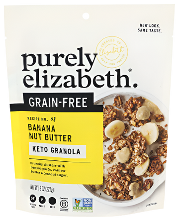 Grain Free Banana Nut Butter Granola - 8 OZ