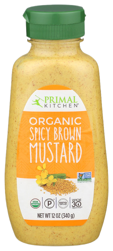 Primal Kitchen Spicy Brown Mustard - 12 OZ
