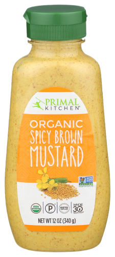 Organic Spicy Brown Mustard - 12 OZ