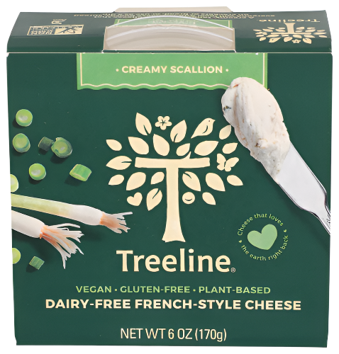 Treeline Creamy Scallion Cheese - 6 OZ