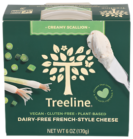 Treeline Creamy Scallion Cheese - 6 OZ