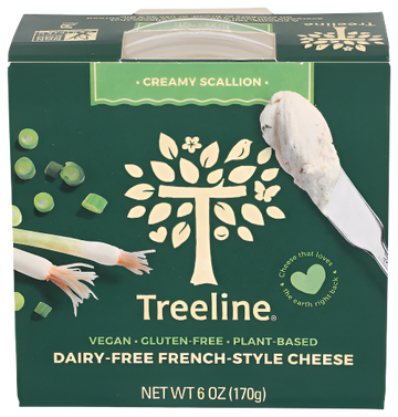 Treeline Creamy Scallion Cheese - 6 OZ