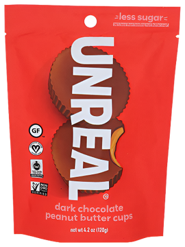 Dark Chocolate Peanut Butter Cups - 4.2 OZ