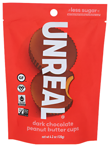 Dark Chocolate Peanut Butter Cups - 4.2 OZ