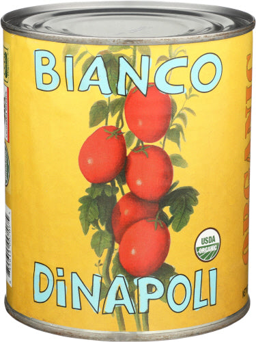 Bianco Di Napoli Organic Whole Peeled Tomatoes with Basil - 28 OZ
