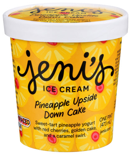 Pineapple Upside Down Cake Ice Cream - 16 OZ
