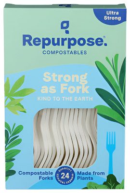 Compostable Forks - 24 EA