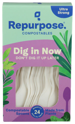 Repurpose Compostable Spoons - 24 PC