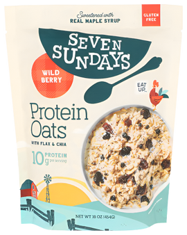 Wildberry Protein Oats - 16 OZ