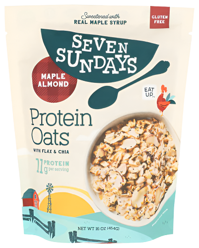 Maple Almond Protein Oats - 16 OZ