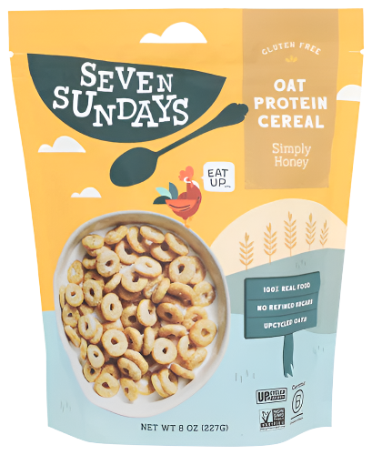 Seven Sundays Honey Oat Cereal - 8 OZ